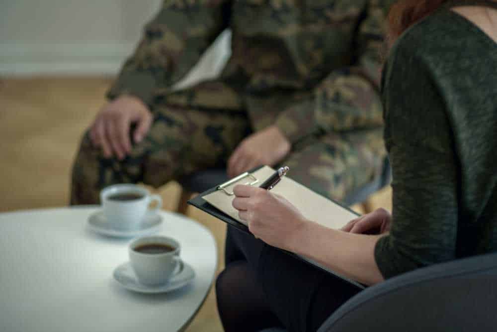 anxiety in the military