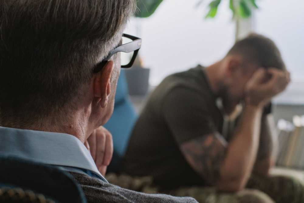 military member suffering from invisible wounds